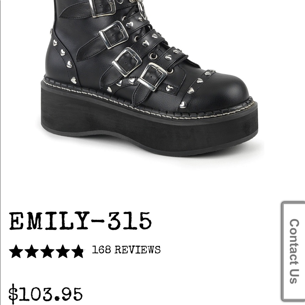 Demonia Boots Emily 315